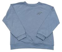 Modrošedá mikina se srdíčkem PRIMARK