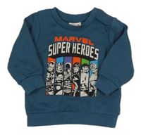 Petrolejová mikina se Super Heroes PRIMARK