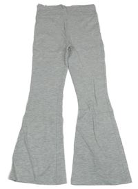 Světlešedé melírované flare tepláky PRIMARK