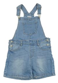 Světlemodré riflové laclové kraťasy OUTFIT