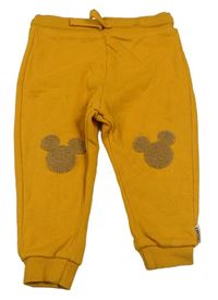Hořčicové tepláky s Mickeym Disney