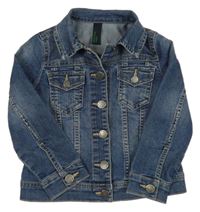 Modrá riflová bunda Benetton