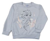 Světlemodrá mikina s Elsou Disney