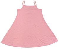 Neonově růžové pruhované šaty F&F