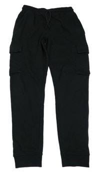 Černé tepláky s kapsami Next