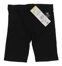 Nové - černé elastické kraťasy F&F