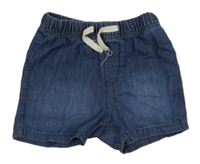 Modré lehké riflové kraťasy H&M