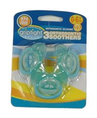 Nové - 3x zelený dudlík s auty 