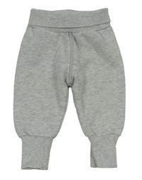 Světlešedé melírované tepláky H&M