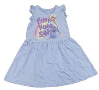 Světlemodré šaty s Elsou H&M