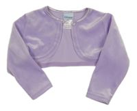 Lila sametové bolerko Cherokee