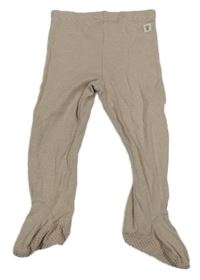 Béžovo-bílé pruhované polodupky F&F