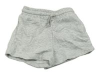 Světlešedé teplákové kraťasy H&M