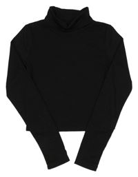 Černý crop rolák H&M