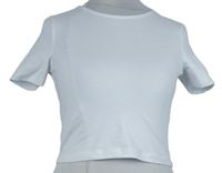 Dámské bílé crop tričko Asos 