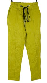 Dámské okrové koženkové kalhoty zn. I saw it first 