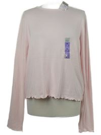 Nové - Dámské světlerůžové úpletové pyžamové triko  Primark 