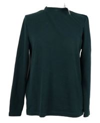 Nové - Dámské tmavozelené úpletové triko Noisy May 