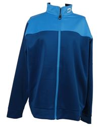 Pánská tmavomodro-světlemodrá thermo propínací mikina Druids 