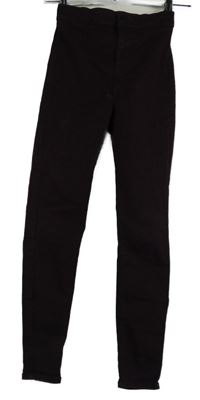 Dámské vínové skinny rifle Topshop 