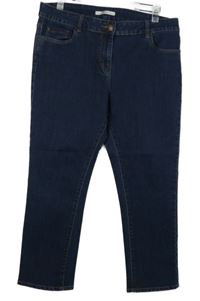 Dámské tmavomodré crop rifle George 