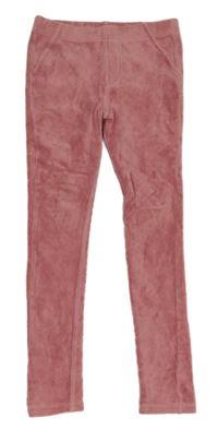 Růžové žebrované tepláky M&S