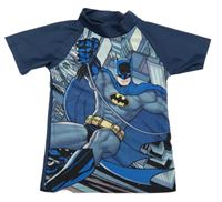 Tmavomodré UV tričko s Batmanem 
