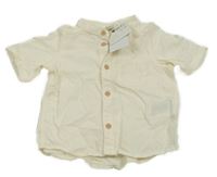 Nové - Smetanová pruhovaná košile H&M