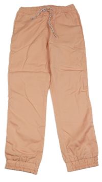 Růžové cuff kalhoty Acoola