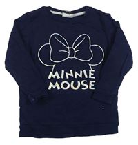 Tmavomodrá mikina s Minnií George 