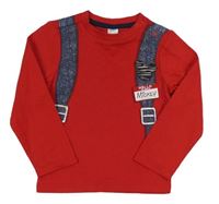 Červené triko s Mickeym C&A