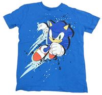 Modré tričko se Sonicem Next 