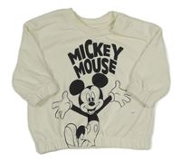 Smetanová mikina s Mickeym Primark