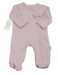 Nové - Světlerůžový vzorovaný overal Badgley Mischka 