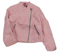 Růžový koženkový podšitý křivák Kiki&Koko