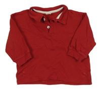 Červené polo triko H&M