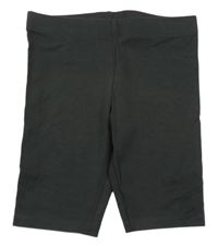 Tmavošedé elastické kraťasy H&M