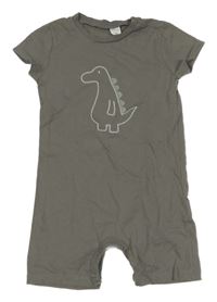 Šedý overal s dinosaurem LCW 