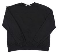 Černá oversize mikina H&M