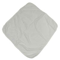 Bílá froté zavinovací osuška s kapucí George