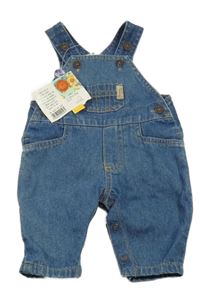 Nové - modré riflové laclové kalhoty Adams