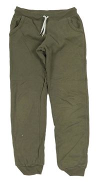 Khaki tepláky Primark