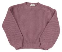 Starorůžový svetr H&M