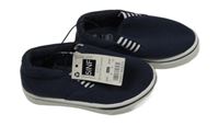 Nové - Tmavomodré slip-on boty Dunnes vel. 22
