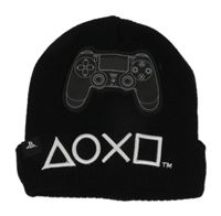 Černá čepice s ovladačem - PlayStation Primark