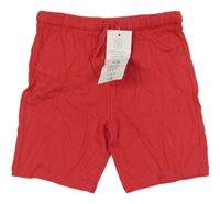 Nové - Malinové bavlněné kraťasy F&F