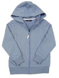 Modrá propínací mikina s kapucí George