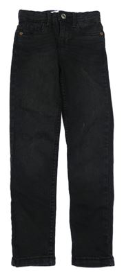 Černé teplákové skinny rifle Zara