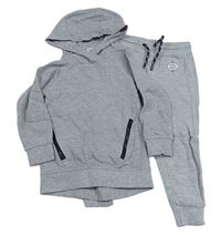 2 set - Šedá lehká mikina s kapucí + tepláky H&M