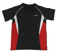 Černo-červené sportovní tričko Manguun